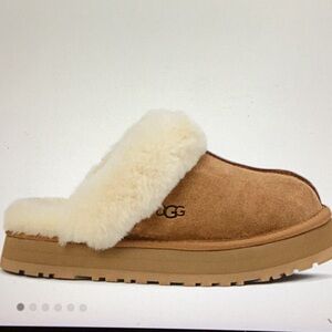 UGG Tan and Cream Women's Slippers